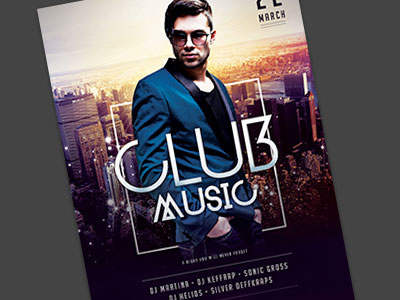 Club Music Flyer