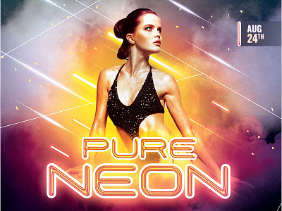 Pure Neon Flyer