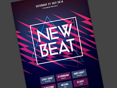 New Beat Flyer