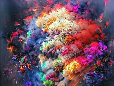 Outburst Of Colors #3
