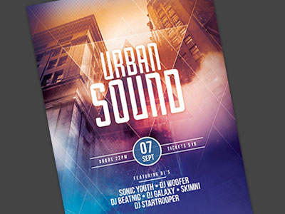 Urban Sound Flyer Template