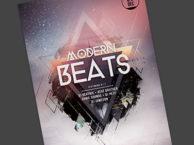 Modern Beats Flyer