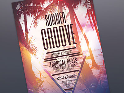 Summer Groove Flyer