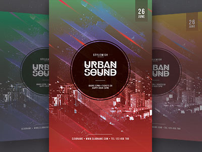 Urban Sound Flyer Template