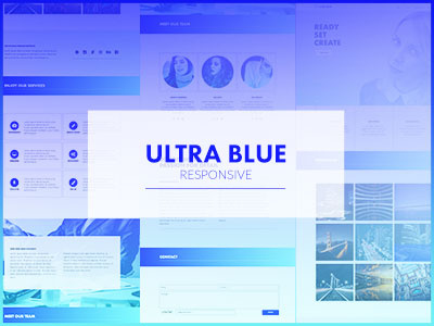 Ultra Blue - Responsive Muse Template blue business corporate ecommerce fully responsive gumroad modern multipage multipurpose muse multipurpose professional responsive