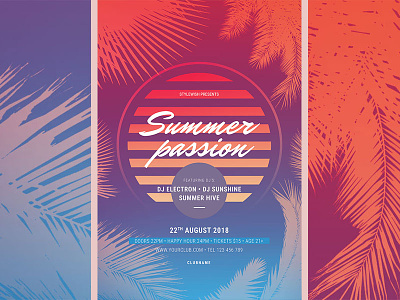Summer Passion Flyer