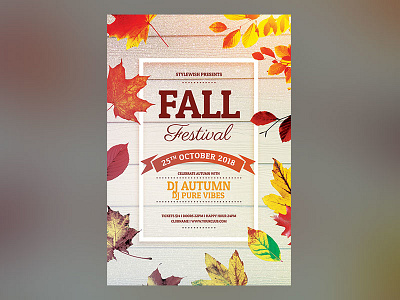 Fall Festival Flyer