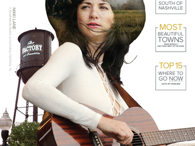 Sound, Story & Vibe. ad compositing design downtown festival graphic guitar icon infographic photoshop retouch tennessee