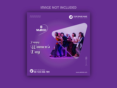 International Women's day instagram post design