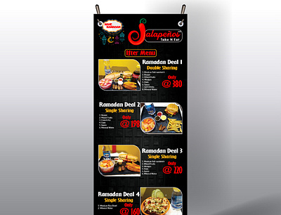 X Banner design for restaurant banner ad banner design branding facebook ad facebook cover graphic design restaurant restaurant branding roll up banner vector