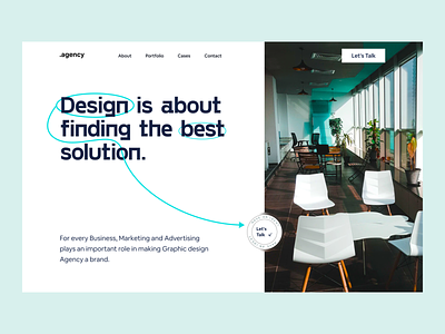 Design Agency - Header Exploration