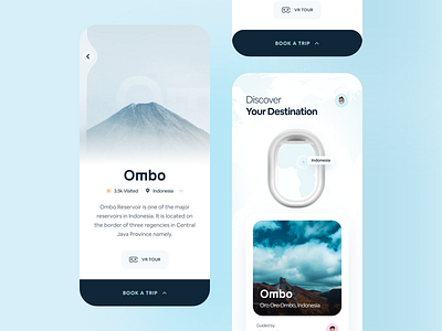 🏝 Travel App airbnb app booking claw interactive claw studio design inspiration mobile app plane ticket booking travel travel agency travel app traveling typography ui ux wstyle