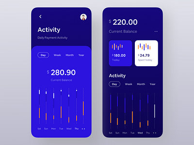 Dark Version of Finance App - Part 2