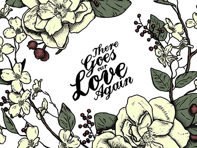 There Goes Our Love Again berries dots floral flower
