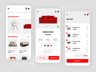 Furniture Ecommerce App