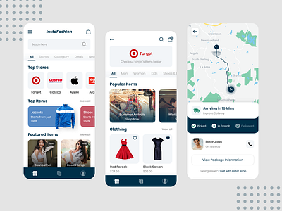 Ecommerce Store app branding cart checkout clothes shop design dribbble ecommerce app mobileapps store store app tracking app typography ui ui ux uidesign uiuxdesign