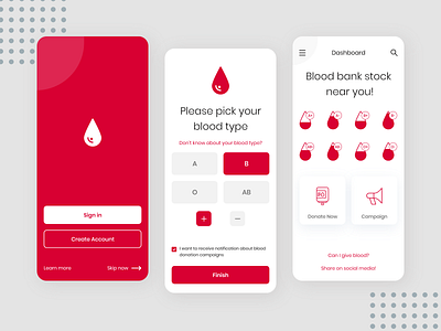 Blood Donor/Bank App