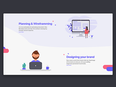 Web Section/Features Design agency branding design features homepage illustration landing page section typography ui ux uidesign uiuxdesign ux vector web webdesign