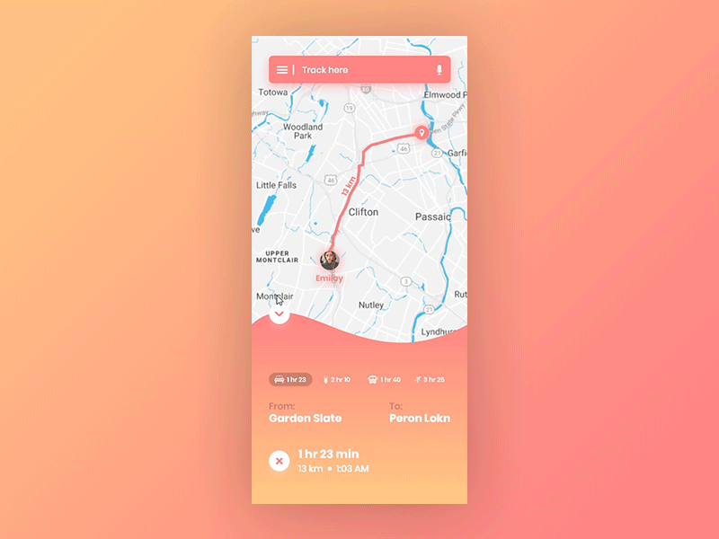 Location Tracker App