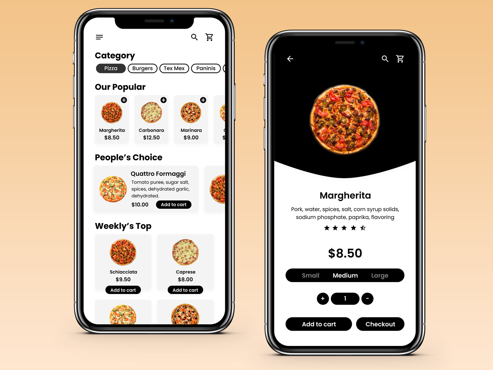 Restaurant/Food App by Afaq on Dribbble