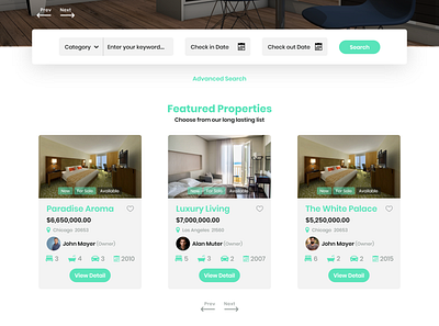 Real Estate & Hotel Landing Page buy buying checkin checkout design dribbble home hotel app landing page real estate real estate agency real estate agent realistic search ui ui ux uidesign uiuxdesign web