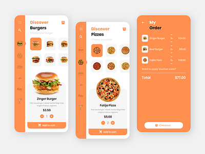 Fast Food App Design