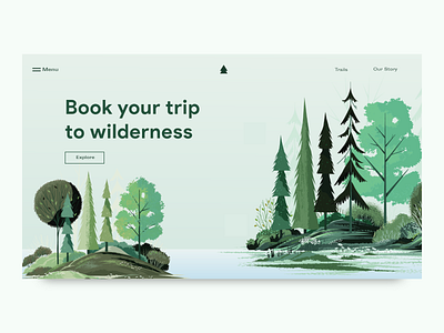 Adventure Trip Booking app branding design designer icon illustration interface landing page layout logo typography ui uidesign ux vector web webdesign website