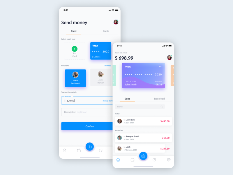 App Payment Screen