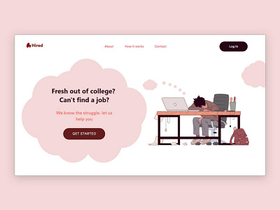 Job Portal Website UI/UX Design app branding design designer icon illustration interface landing layout logo page typography ui uidesign ux vector web webdesign website