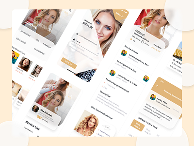 Concept UI/UX Design for Beauty App