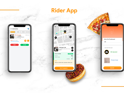 On Demand Delivery Driver Management App Design & Development animation app brand branding design flat icon illustration lettering logo minimal mobile type typography ui ux vector web website