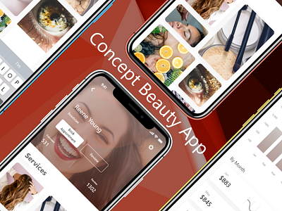 Concept UI/UX Design for Beauty App