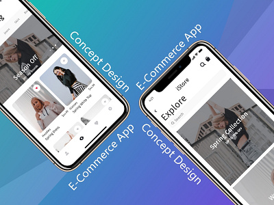 Concept UI/UX Design for Shopping Apps