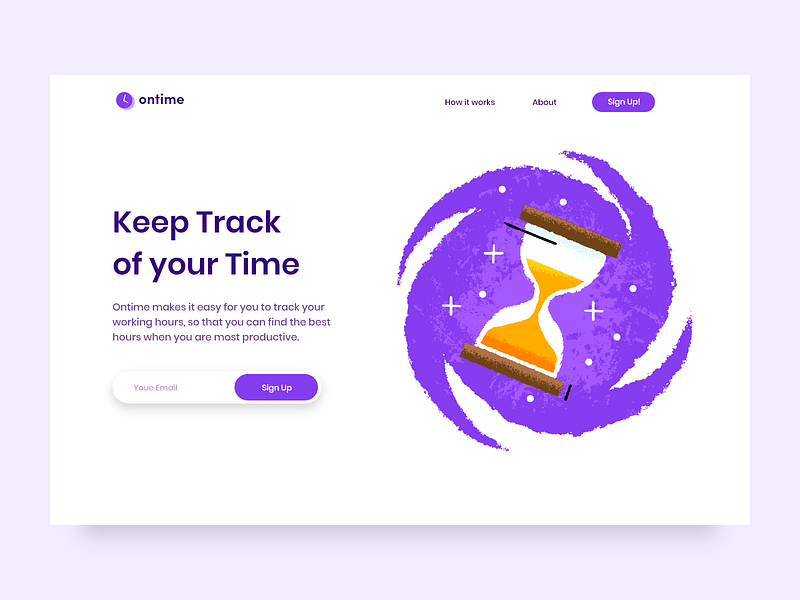 Time Tracking & Management Website UI/UX Design by Sunweb on Dribbble