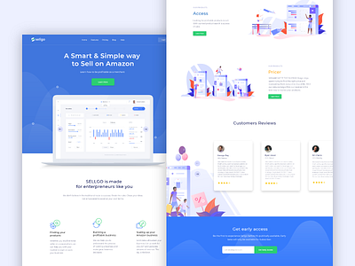 Complete Website UI/UX Design Concept app branding design designer icon illustration interface landing page layout logo typography ui uidesign ux vector web webdesign website