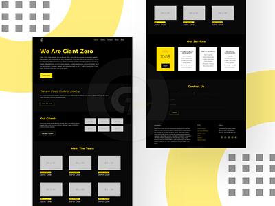 Giant Zero design ui ux web design website design