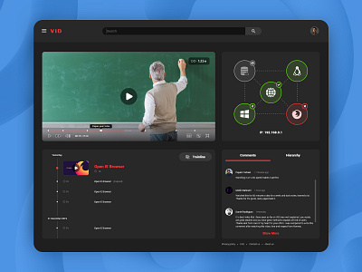 Online Video Training Platform bmdx dark dark app dark mode dark theme dark ui design mobin bahrami ui ui ux ui design uidesign uiux user experience user interface user interface design userinterface ux webdesign website