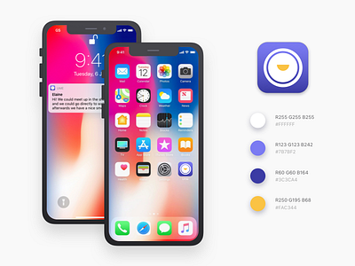 App Logo - Ume app app design app icon app logo challenge dailyui dailyuichallenge design gradient icon ios logo mobile notification ui ux