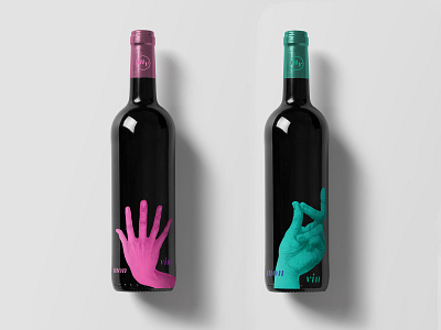 mon vin - design for wine bottle