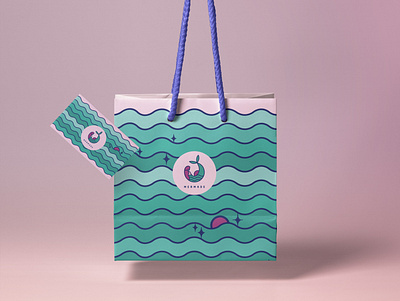 Bag - MERMADE branding design illustration illustration art print logo package print print and pattern vector