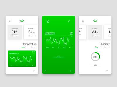 Eco App app branding design flat ux web