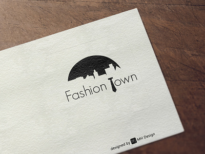 Fashion Town Logo design illustrator logo logo design