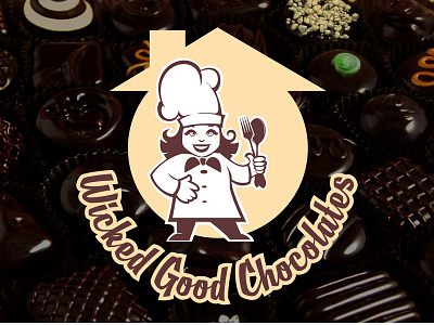 Chocolate Company Logo design logo resturent