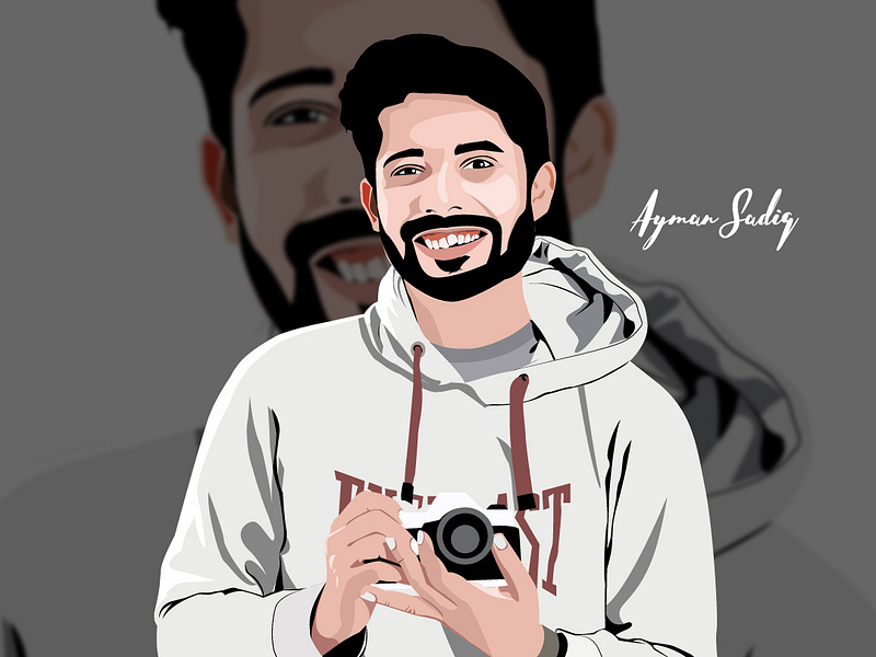 Vector Portrait by Mahmudul Hasan Sotabdi on Dribbble