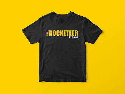 Rocketeer t-shirt branding logo logodesign logotype