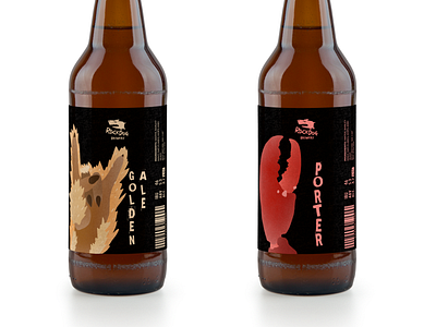 Beer Label design illustration package package design