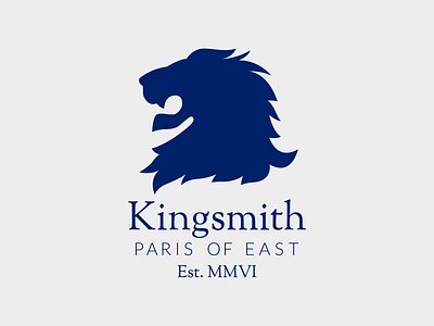 Kingsmith Logo brand design brand guideline branding design fashion logo fashion logo design graphic design identity logo logo design vector