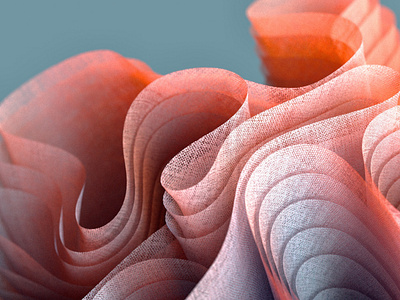 Wavy Cloth Wallpaper Series