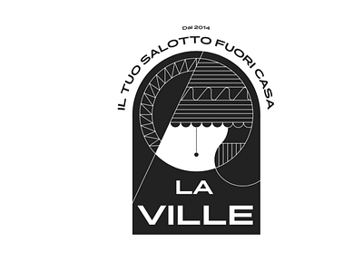 La Ville - Rebrand Draft project branding illustration logo