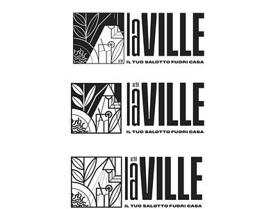 La Ville - Rebrand Draft project branding design icon illustration infographic logo